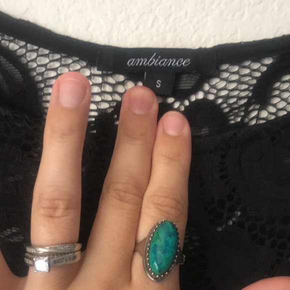 ‼️last call‼️Lacy Little black dress 👠 - Picture 4 of 5